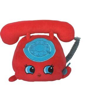 Shopkins Red Chatter Telephone Plush 7 Inch 2016